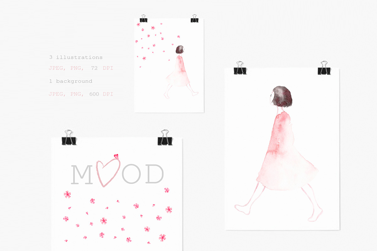 Mood, a Decorative Illustration by Knysh Ksenya (Photo 5 of 8)