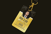 Gold ID Card, a Card Template by Aarley Kaiven (Thumbnail 2 of 3)