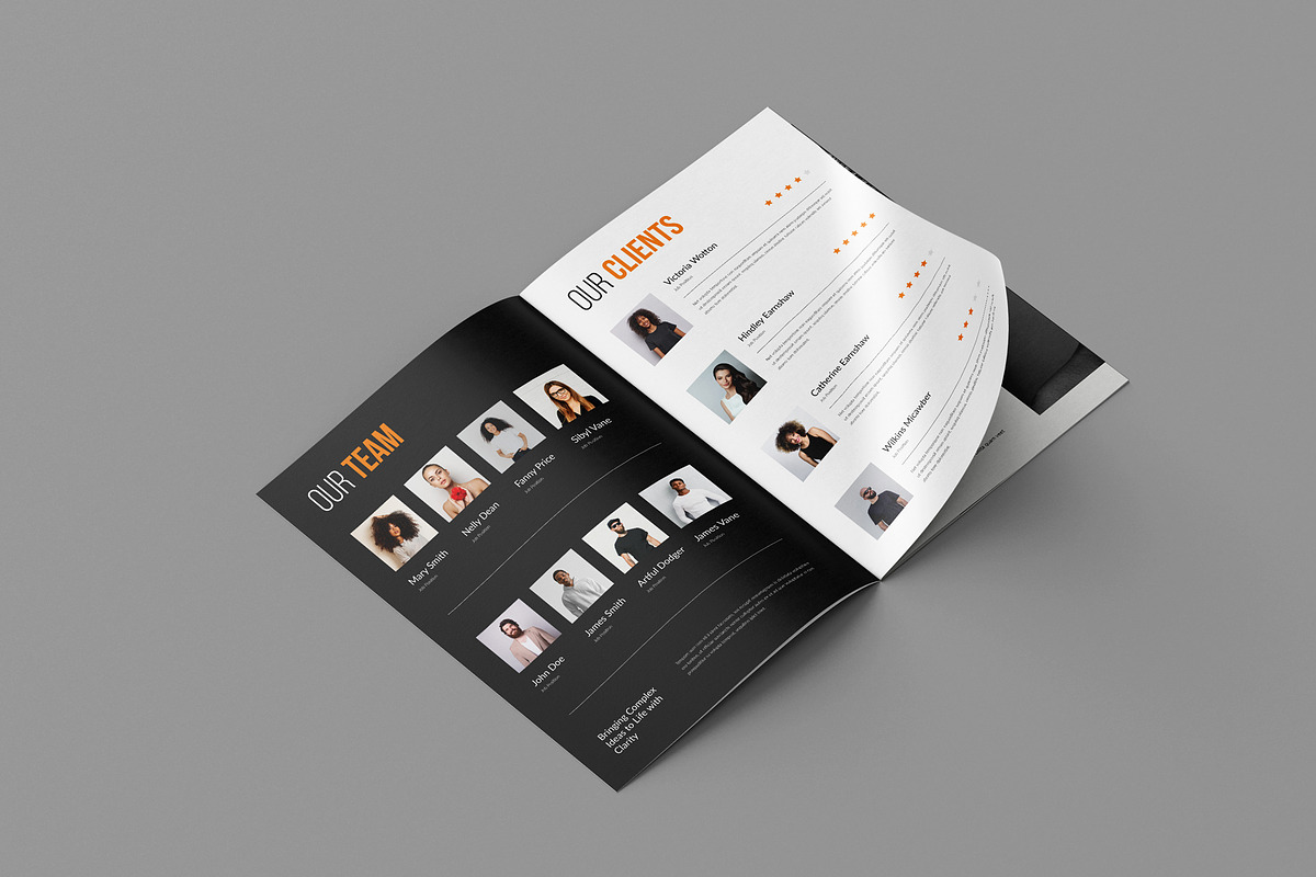 Portfolio Brochure Template, a Brochure Template by Seeing-art (Photo 8 of 11)