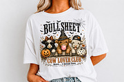 Bull Sheet Cow Lover Club Halloween, a Seasonal Illustration by Libby Wishes (Thumbnail 3 of 3)