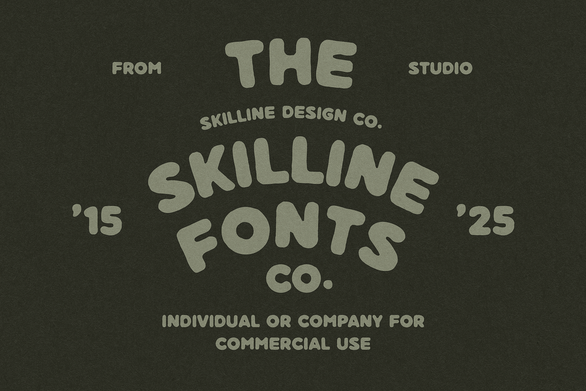 SFC Roundhe, a Sans Serif Font by Skilline Supply Co. (Photo 9 of 9)