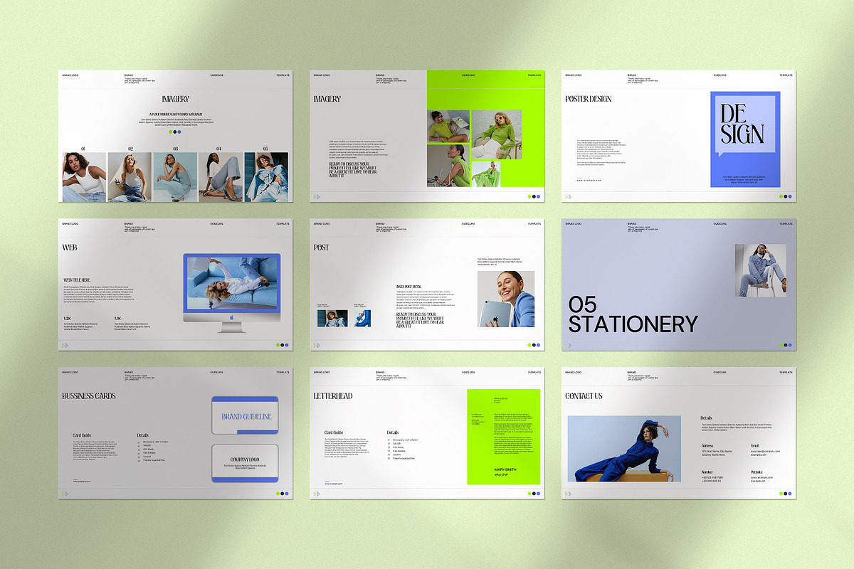 Brand Guideline Presentation preview 8