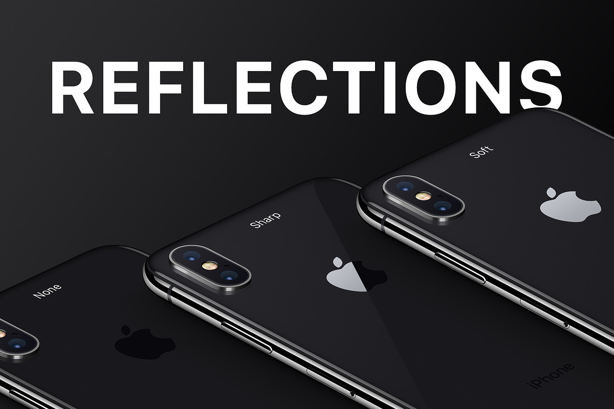 iPhone X Mockup - Lying On Surface, an iPhone Mockup by Mockups & Illustrations (Photo 5 of 11)