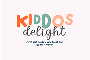 Kiddos Delight - Cute Font Duo, a Handwritten Font by SaktiAvellin (Thumbnail 1 of 9)