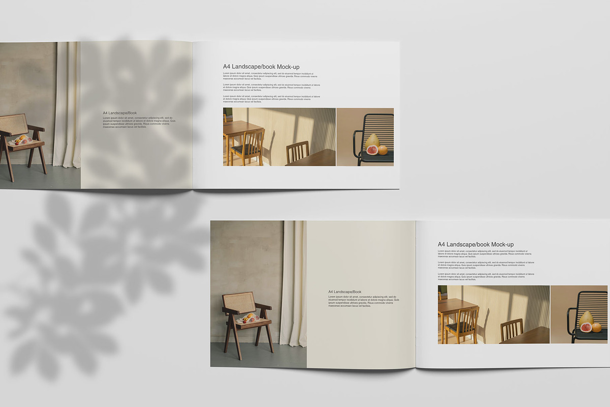 Landscape Brochure/Book Mockup, a Books & Magazine Mockup by Jestdio (Photo 6 of 15)