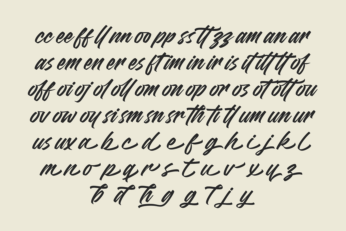 Madena Vintage Bold Script Font, a Script Font by Letterena Studios Script (Photo 16 of 20)