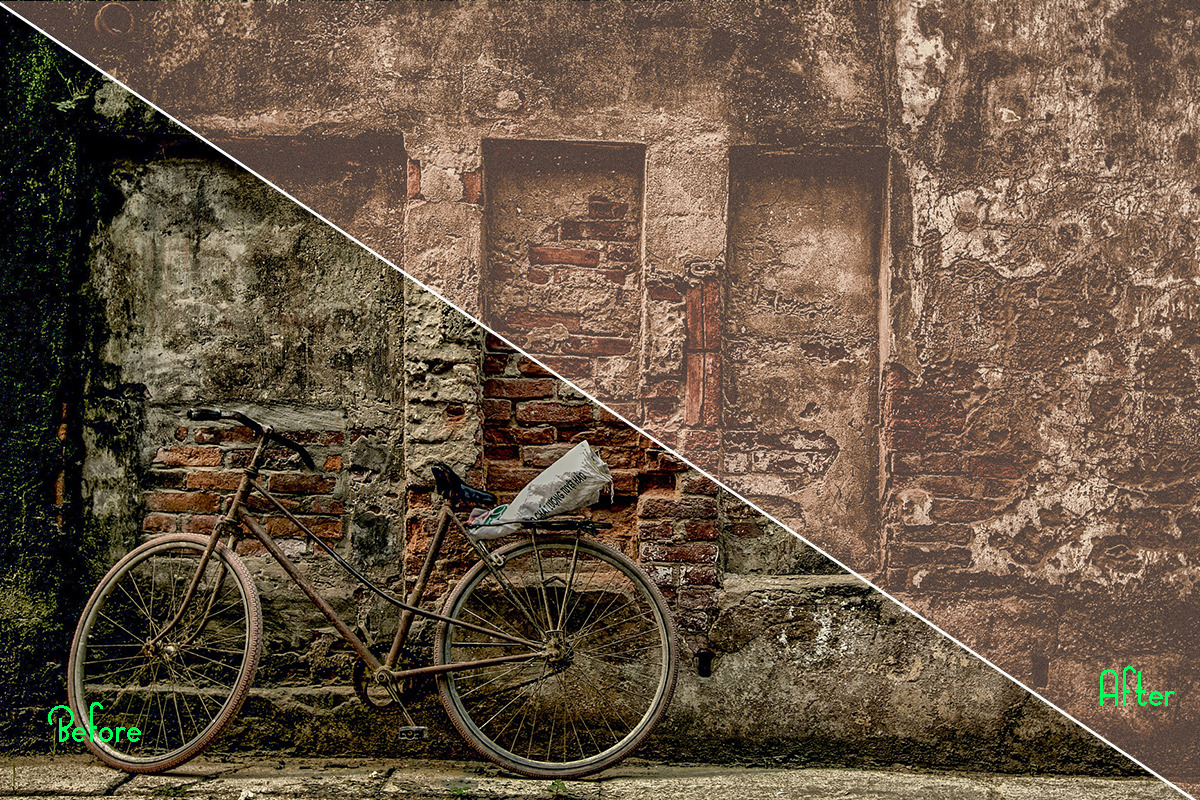 Vintage Photoshop Actions 180 Bundle, an Action Add-On by ARTNEST (Photo 8 of 13)