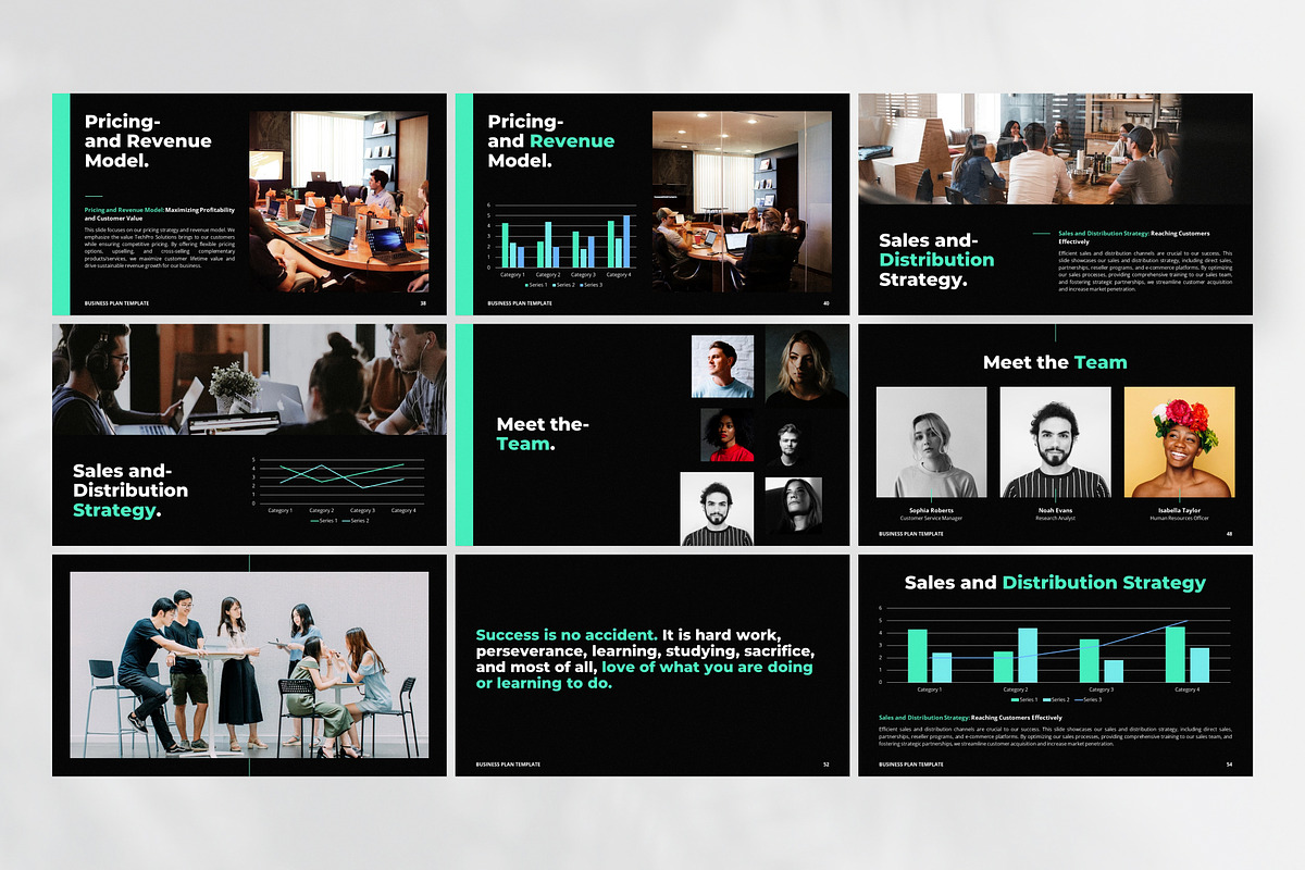 Business Plan Keynote Template, a Presentation Template by Gaize (Photo 14 of 16)