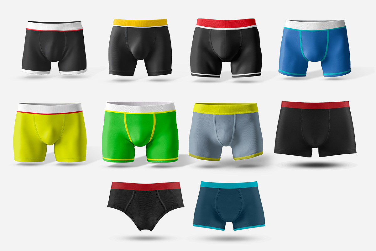 Boxer Briefs Mockup PSD Template, a Mockup by Northfrom (Photo 12 of 12)