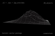 GEO_TERRAIN2 Vector Pack, a Background Graphic by codetoform (Thumbnail 8 of 14)