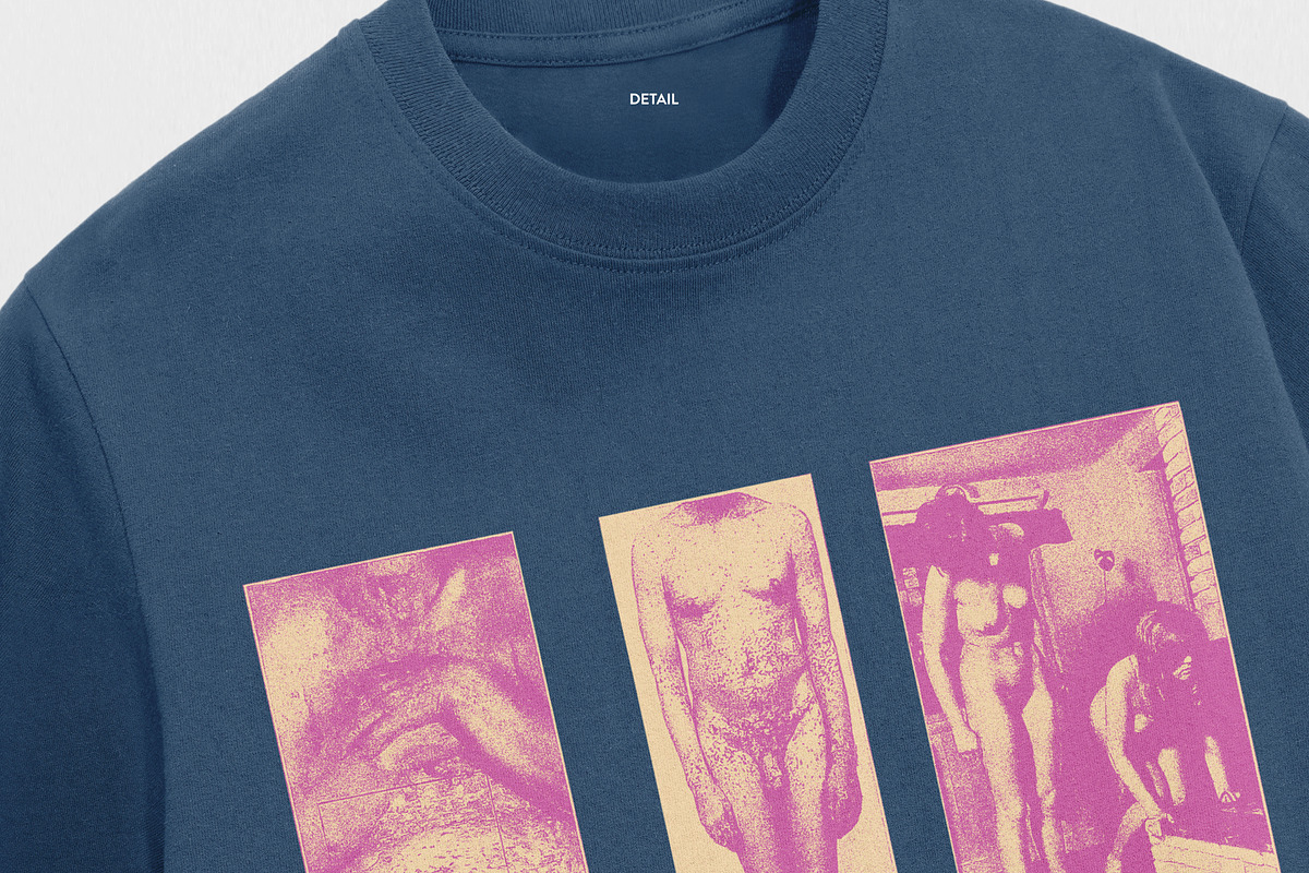 Realistic Floating T-shirt Mockup, a Shirt Mockup by Uncentrifuged Pressure (Photo 11 of 11)