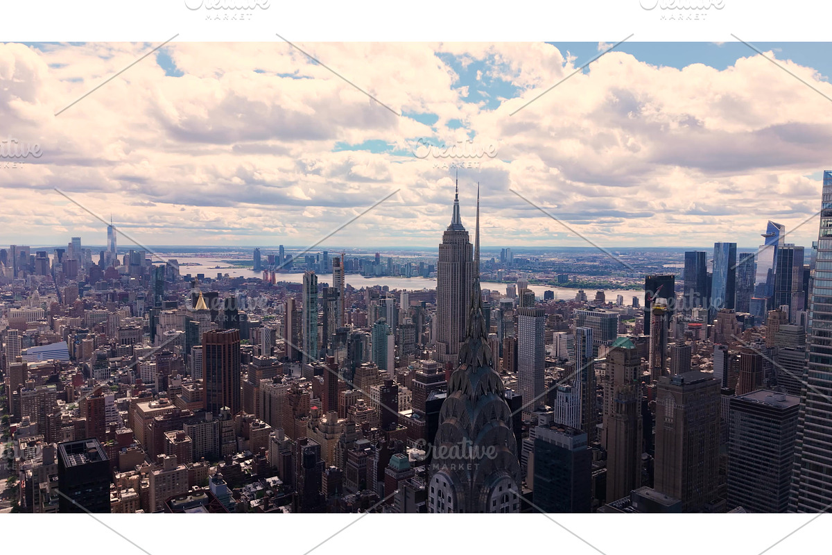 Aerial view of New York City's, a Graphic by wedoper (Photo 1 of 2)