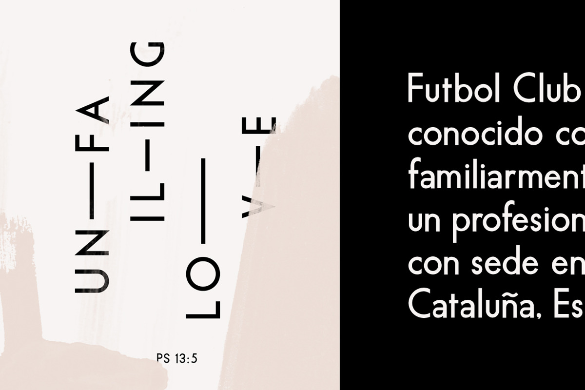 Ojos Sans Serif Font preview 3
