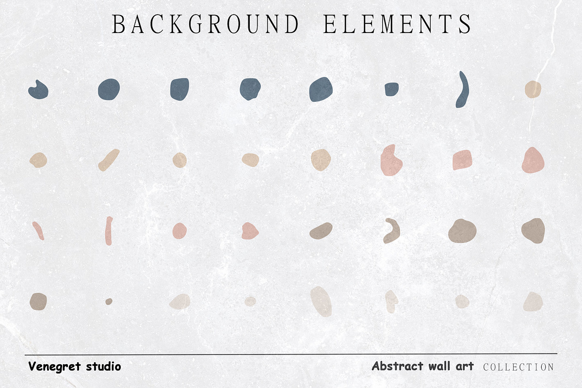 Abstract wall art collection, an Illustration by Vinegret -Shop (Photo 14 of 15)