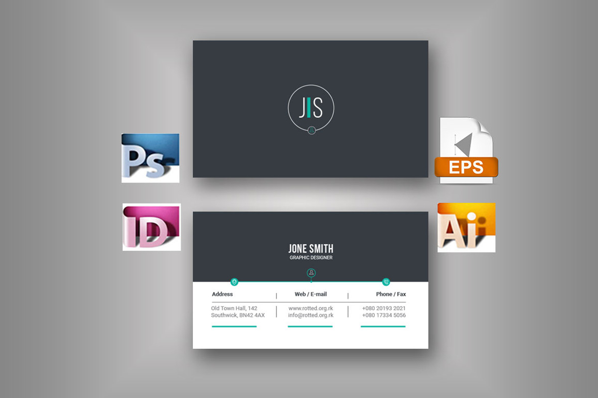 Ifta Business Card, a Business Card Template by DesignGhar (Photo 1 of 5)