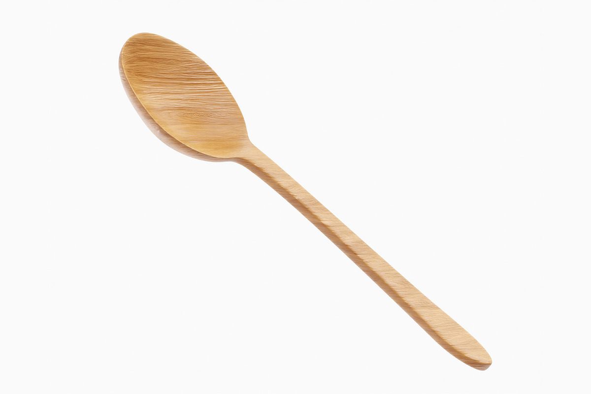Wooden Spoon 3d model, an Object 3D Model by fahad121 (Photo 4 of 6)