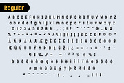 Fox Rivea: 3 Font Styles, a Sans Serif Font by Fox7 By Rattana (Thumbnail 10 of 13)