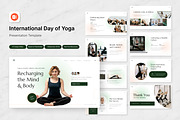 International Day of Yoga PPT, a Presentation Template by Antstheme (Thumbnail 1 of 2)