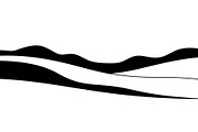 Winter Snow Landscape Silhouette, a Graphic by balal (Thumbnail 10 of 13)