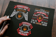 Coffee Quotes SVG Cutting Vol 4, a Decorative Illustration by Tosca Digital (Thumbnail 4 of 5)