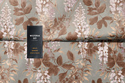Wisteria Floral Set of 9 Patterns, a Pattern Graphic by Ninterints (Thumbnail 10 of 13)
