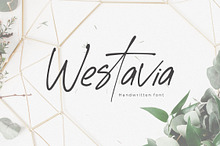 Westavia Handwriting Font