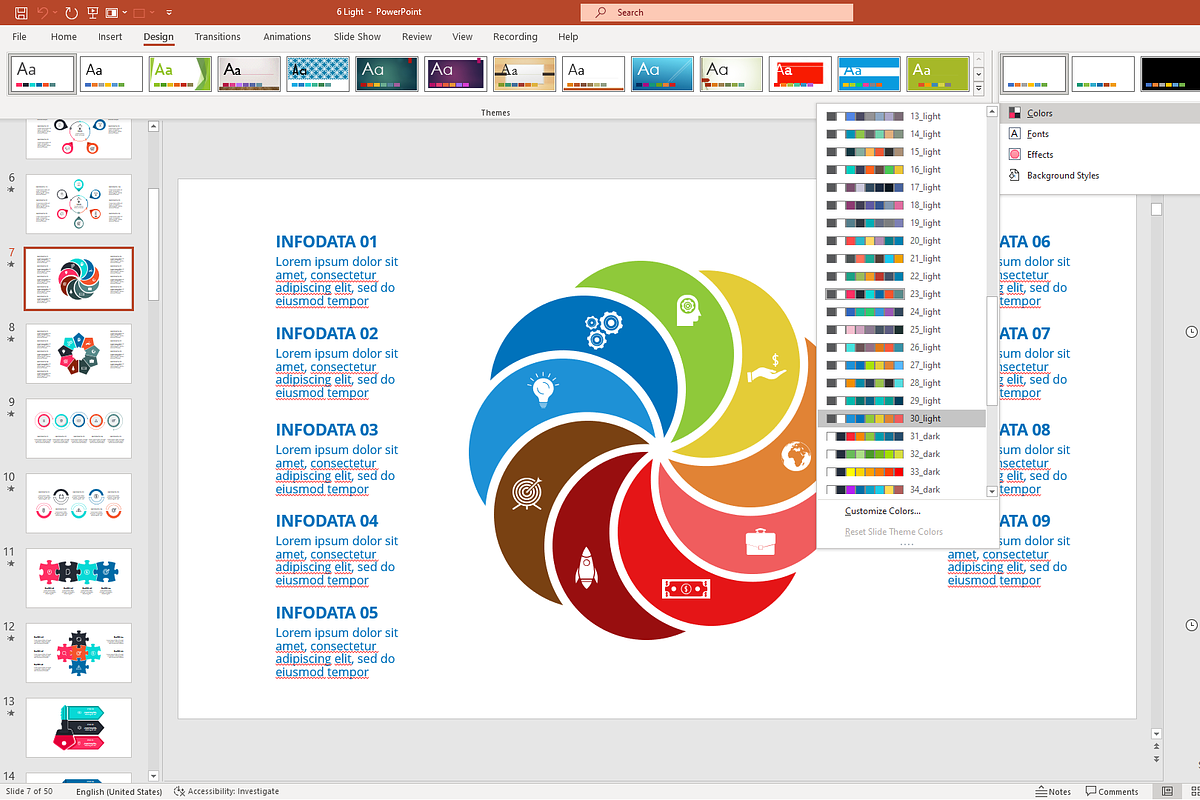 Next Level PowerPoint Presentation, a Presentation Template by Infographics project (Photo 2 of 13)
