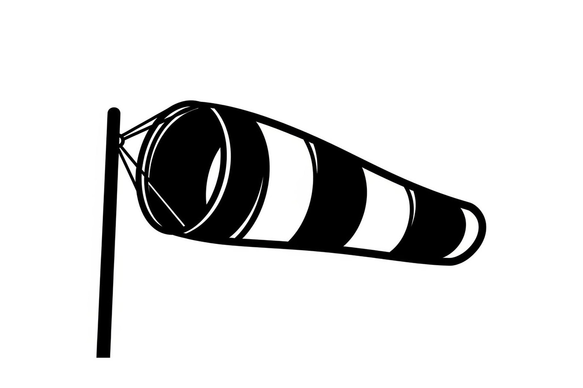 Minimal Windsock Silhouette Set, a Graphic by hafijul (Photo 3 of 13)