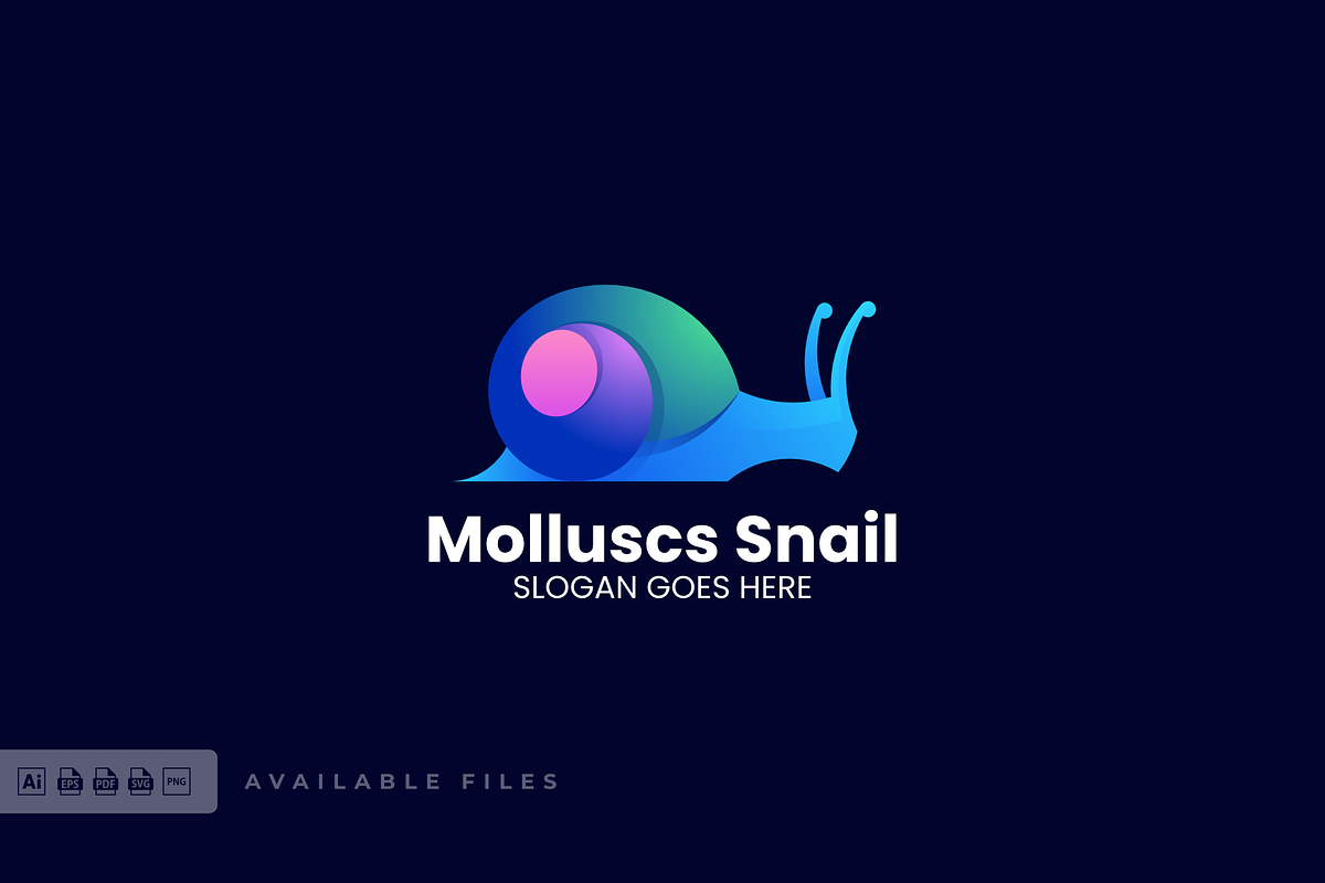 Snail Gradient Colorful Logo, a Branding & Logo Template by ivan_artnivora