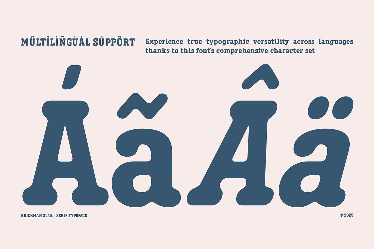 Brickman - Bold Slab Serif Typeface, a Font by Indotype Foundry (Photo 5 of 10)