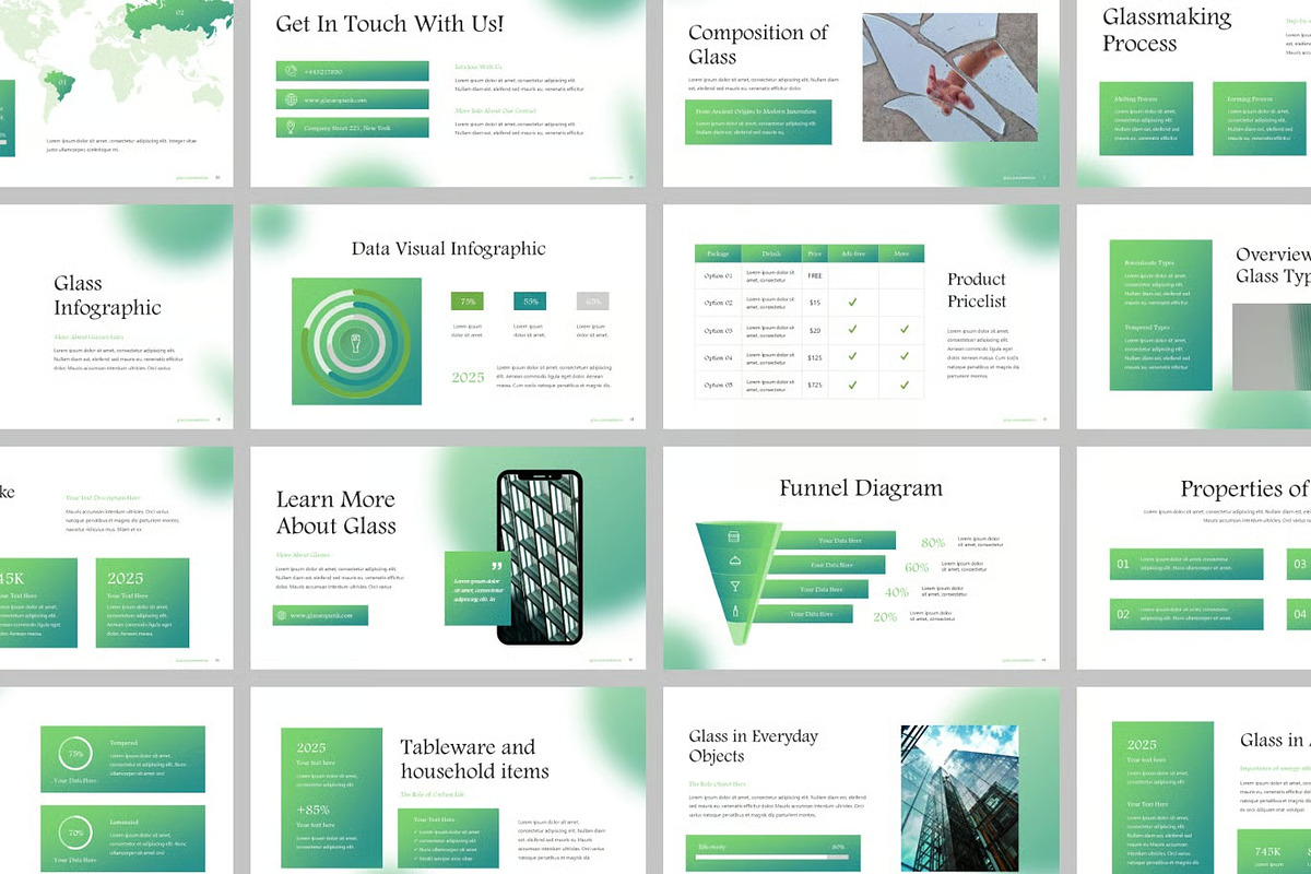 Glass Industry Powerpoint preview 2