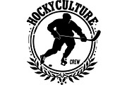 Hockey T-Shirt Design Bundle, an Object Graphic by jahid234 (Thumbnail 4 of 10)