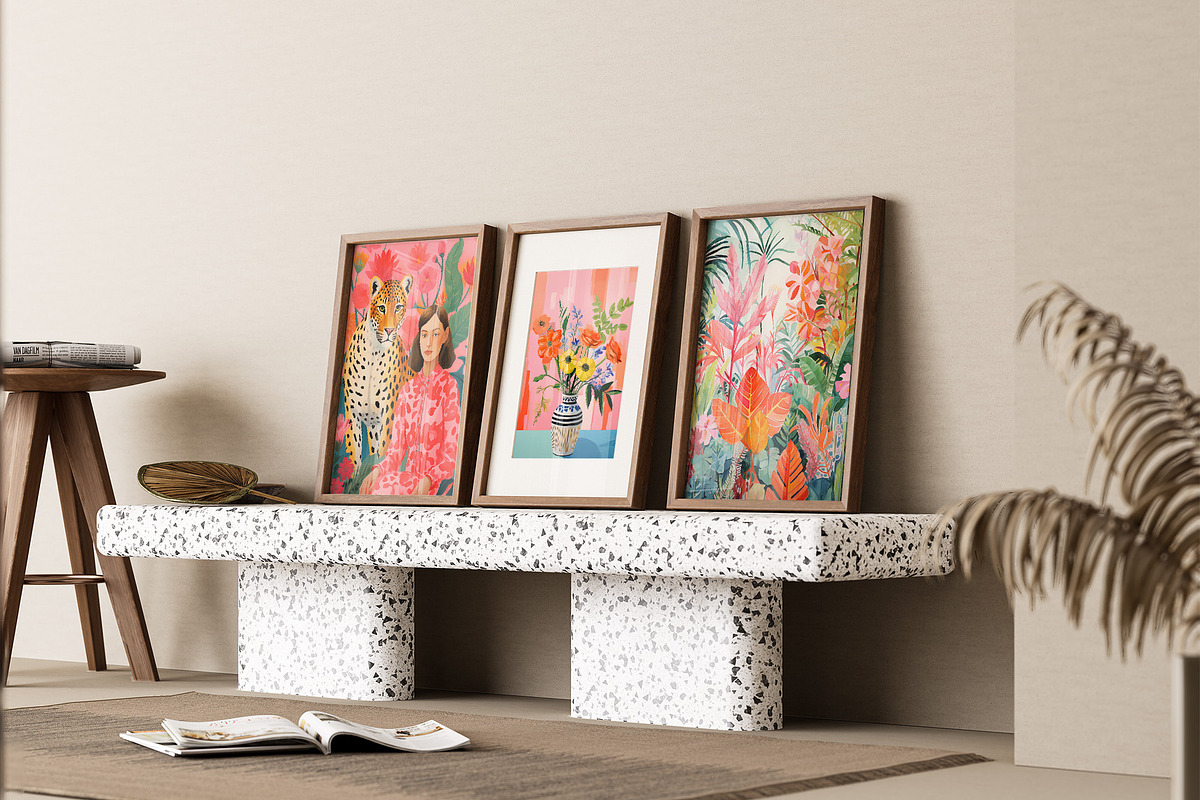 Eclectic Gallery Art - 6 in 1 Bundle, a Background Graphic by Essentially Nomadic (Photo 19 of 21)