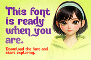 Omoito - Decorative Playful Sans, a Sans Serif Font by Simetrica Labs (Thumbnail 5 of 11)