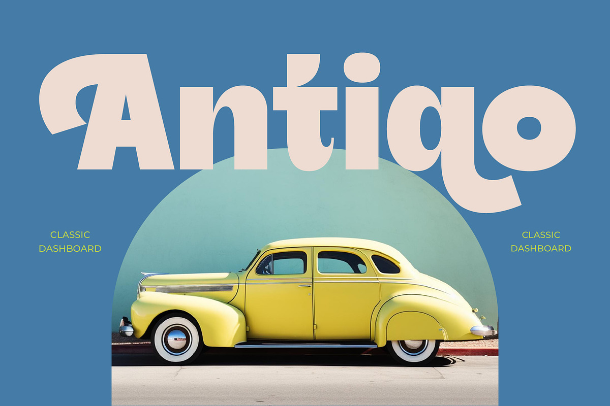 Theleo Blues Bold Retro Sans, a Serif Font by timelesstype.co (Photo 3 of 20)