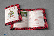 Funeral Program Template Red Rose, a Brochure Template by Madhabi Studio (Thumbnail 2 of 6)