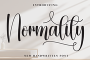 Normality | Script Font, a Handwritten Font by Scratchones (Thumbnail 1 of 9)