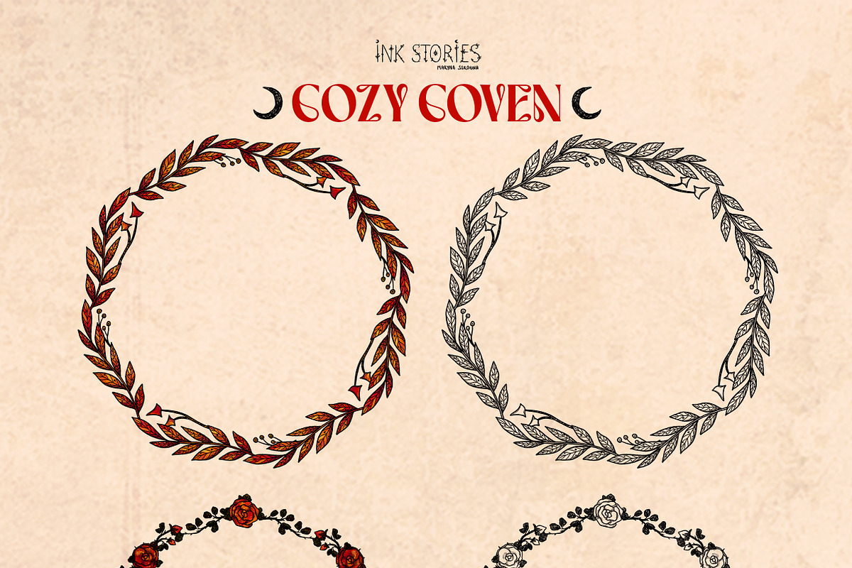 Cozy Coven | Autumn Witches, a Person Illustration by Ink Stories (Photo 8 of 10)