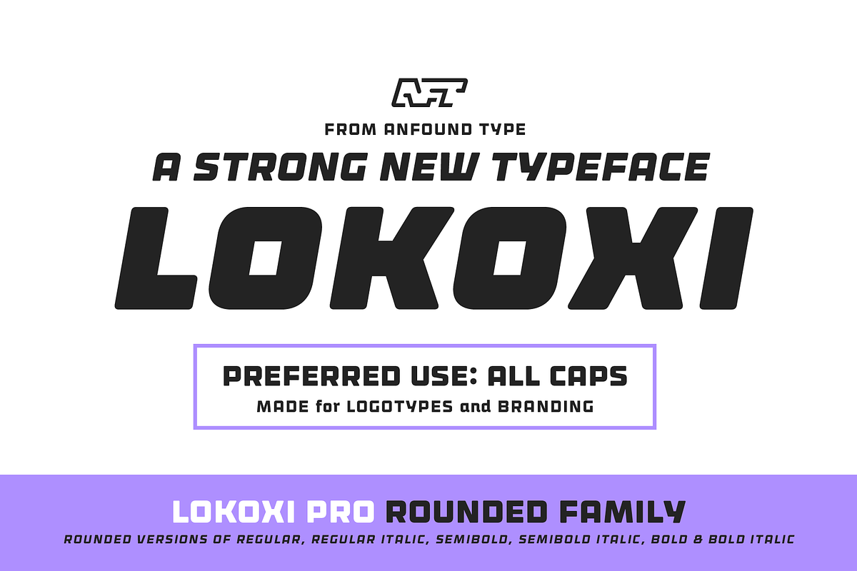 Lokoxi Pro - Rounded Family, a Sans Serif Font by Anfound Type (Photo 1 of 16)