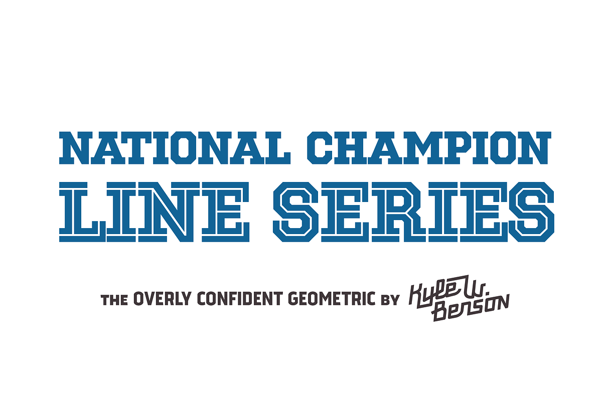 National Champion - Line Series