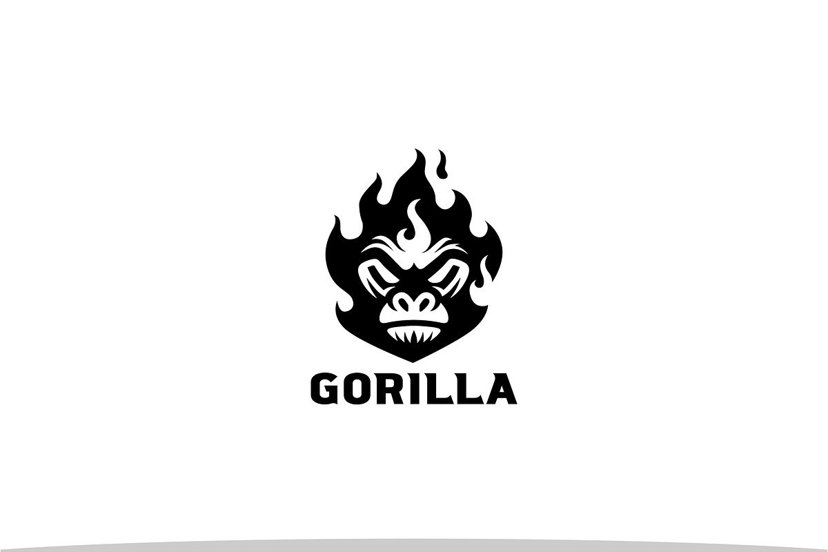 Gorilla Fire Logo, a Branding & Logo Template by Metrolinevision (Photo 1 of 2)