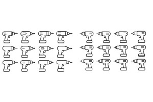 Various types of power drills, an Industrial Photo by ZinetroN
