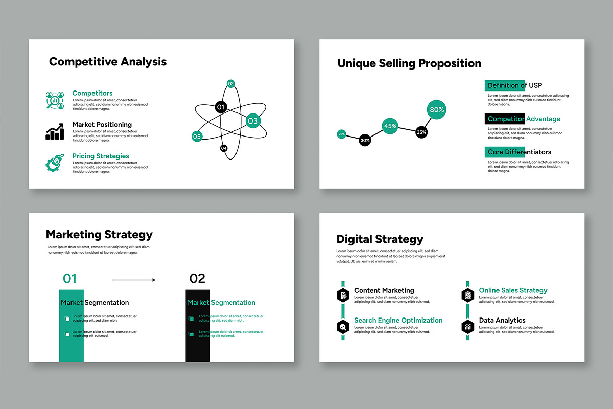 Brand Strategy Presentation Layout, a Presentation Template by Mighty-Slide (Photo 4 of 6)