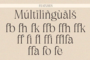 Oufale - Feminine Display Serif, a Serif Font by Glyphofik x GudPap (Thumbnail 9 of 10)