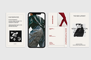 Social Media iphone Mockup, an iPhone Mockup by Replika Machine (Thumbnail 2 of 8)