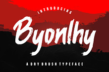Byonlhy Dry Brush Business Font