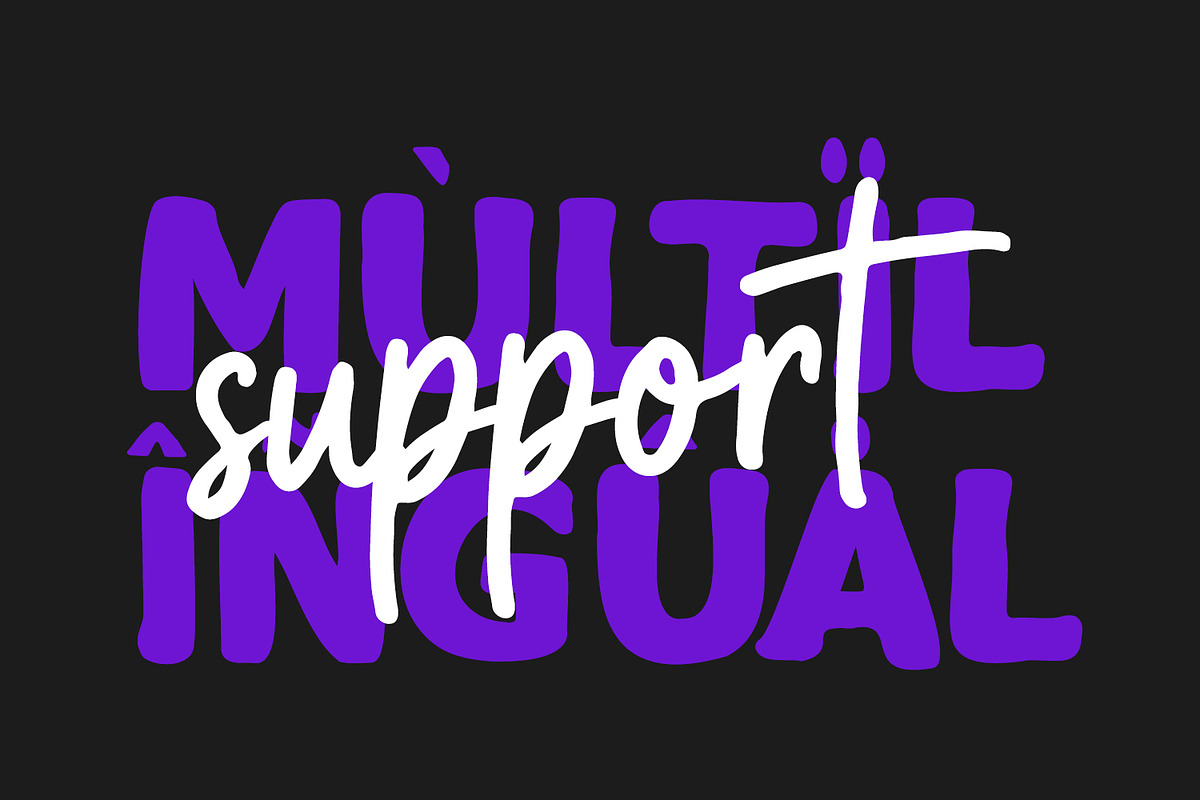 Martesny Playful Script Sans Duo, a Script Font by Maulana Creative (Photo 7 of 7)