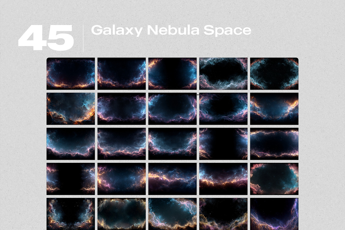 Galaxy Nebula Space Overlays, a Texture Graphic by PhotoSpirit (Photo 8 of 8)