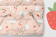 Berry Bunny Puppy Seamless Patterns, a Pattern Graphic by Svitlana Kharchuk (Thumbnail 10 of 11)