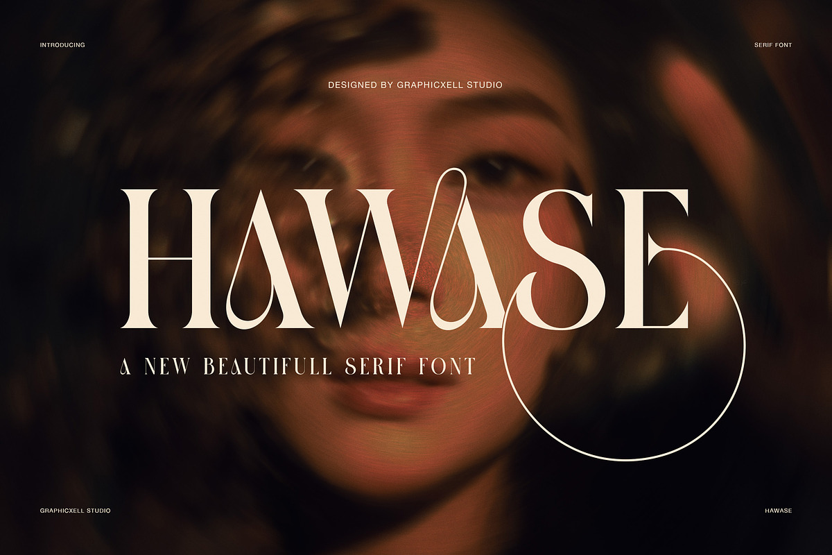 Hawase Elegant Serif Font, a Serif Font by Graphicxell (Photo 1 of 8)